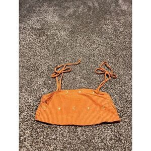 ‼️sale‼️Desert Dreamer orange bikini top size medium